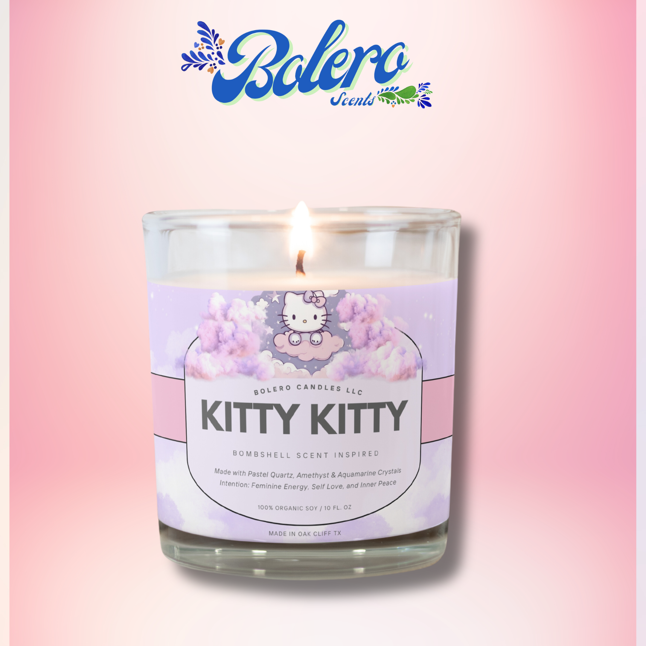 Kitty Kitty Limited Edition - Bombshell Inspired Scented Candle